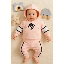 Veralya Mini Zeo Desenli Pamuklu 2'li Erkek Bebek Takımı