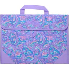 Smiggle Trailblazer Lila Kitap Çantası