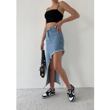 Başak Collection Kot Etek