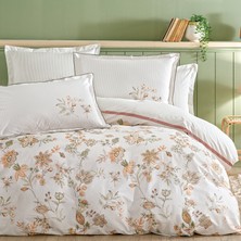 Puffy Imelda Çift Kişilik Ranforce %100 Pamuk Nevresim Takımı - Adaçayı