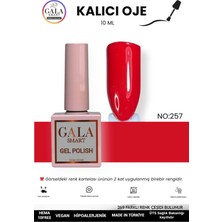 Gala Smart  Kırmızı Kalıcı Oje 10 ml Oje Kodu: 257
