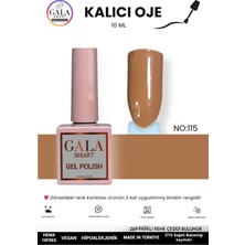 Gala Smart  Kahverengi Kalıcı Oje 10 ml Oje Kodu: 115