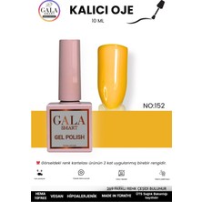 Gala Smart  Sarı Kalıcı Oje 10 ml Oje Kodu: 152