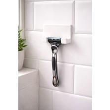 Yami Design 5' Lı Permatik Tutucu - Banyo Düzenleyici - Jilet Tutucu Aparat - Çok Amaçlı Banyo Askısı