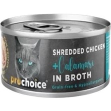 Üreticiniz Ashwork Prochoice Hypo-Allergenic Sos Içinde Tavuklu ve Kalamarlı Tahılsız Yetişkin Kedi Konse