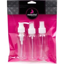 Braventa Collection 3'lü Büyük Beyaz Şişe Set