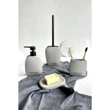 UltraMint Şık 4'lü Banyo Seti, Temizlik ve Ferahlık Için Ideal