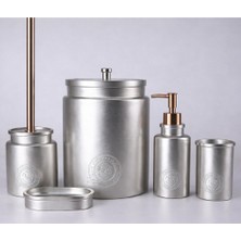 Selim Stamp Banyo Seti Gümüş Sbny 110GMS15RS