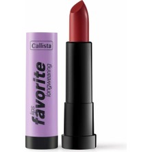 Braventa Collection Lips Favorite Longwearing Lipstick Kalıcı Ruj 303 Bold Princess, Kırmızı