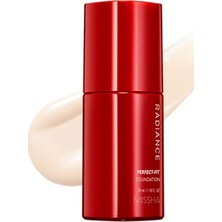 Braventa Collection Uzun Süre Kalıcı, Mat Bitişli Fondöten Radiance Perfect Fit Foundation (No.21 Vanilla) SPF30+/PA+++