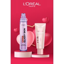 L'Oréal Paris L'oreal Paris Revitalift Filler Glassy Skin Cam Cilt Etkili Krem + 901 Fair Glow Glotion Işıltı Seti