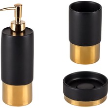 UltraMint Şık ve Fonksiyonel 3'lü Banyo Seti, Temizlik ve Konfor Sağlar