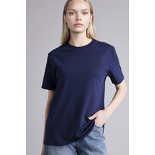 DeFacto %100 Pamuk Regular Fit Bisiklet Yaka Basic Premium Kısa Kollu Tişört A9428AX26SP