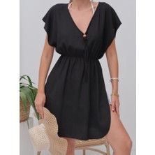 Başak Collection Kadın Ip ve Bel Büzgü Detay Pareo