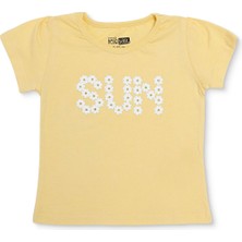 Hellobaby Hellobaby, Kız, Tshirt, Yazı Baskılı, Bisiklet Yaka, Kısa Kol
