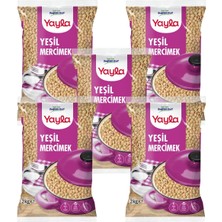 Yayla Yeşil Mercimek 2 kg X5