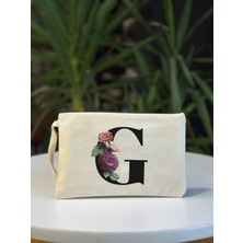 Bez Çanta Dünyası G Harf Baskılı El Çantası