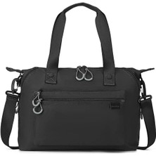 Smart Bags Ekstra Hafif Kumaş Günlük Kadın Omuz Çantası BC 3139 - Siyah