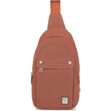 Smart Bags Exclusive Serisi Uniseks Bodybag Omuz Çantası BC8709 - Kiremit