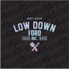 Mlh Store Low Down Ford Arka Cam Yeni Süper Hologram Sticker