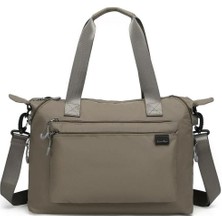 Smart Bags Ekstra Hafif Kumaş Günlük Kadın Omuz Çantası BC 3139 - Kahve