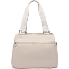 Smart Bags Krinkıl Kumaş Omuz Çantası BC 1125 - Bej