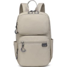 Smart Bags Extra Hafif Kumaş Uniseks Sırt Çantası BC 3142 - Bej