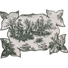 Demeter Concept Bahçe Toile Jouy Amerikan Servis Takım