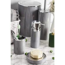 UltraMint Primanova Lenox Gri Banyoseti, Şık ve Kullanışlı Duş Aksesuarları