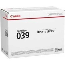 Canon 039 Yazıcı Toneri Orjinal