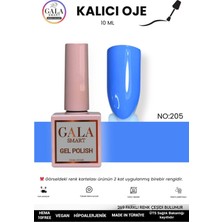 Gala Smart  Mavi Kalıcı Oje 10 ml Oje Kodu: 205