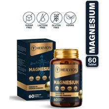 HEILVION MAGNEZYUM Multi Complex 3'lü Form(BİSGLİSİNAT,MALAT,SİTRAT) & B6 Vitamini-60 TABLET