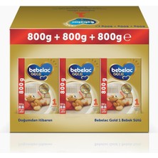Braventa Collection Bebelac Gold 1 Devam Sütü 0-6 Ay 800 gr x 3 Adet 2400 gr