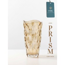YNSK Luxury | Prısm | Ithal Cam Vazo (24X13 Cm)