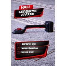 Vesta Makina Profesyonel Halı Gerdirme Aparatı – 7 Kademeli, Metal Dişli