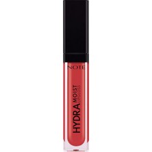 Braventa Collection Note Hydramoist Lipgloss 08 Party Mood Nemlendirici Dudak Parlatıcısı, Kırmızı