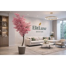 Elitluxe Design Premium Yapay Kiraz Ağacı 220 cm – Büyük Boy Lüks Mekân Dekoru - Elitluxe Bahar Ağacı - Tek Form Hazır Gönderim