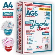 İnformal Yayınları 2026 Meb-Ags Yazarlar Karması 10 Adet 80 Soruluk Çözümlü Deneme Türkiye Geneli Kurumsal Paket