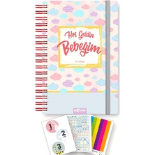 Braventa Collection Le Color Bebek Anı ve Anne Hamile Albümü Pembe+ 241 Sticker