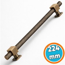 Nzb Mobilya Kulp Çekmece Dolap Kapak Kolu Kulpu Kulpları Dayanıklı Tasarım Antik Metal 224 mm