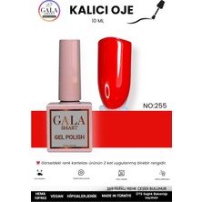Gala Smart  Kırmızı Kalıcı Oje 10 ml Oje Kodu: 255
