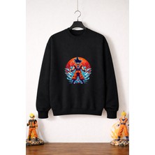 Petite Pati Dragon Ball Goku 6  Sweatshirt (3 Iplik %100 Pamuk)