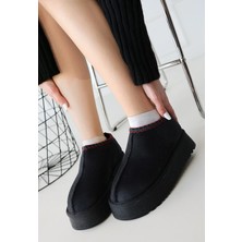 Armüz Foyk Siyah Süet Bot