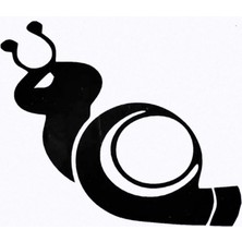 Mlh Store Turbo Salyangoz Oto Özel Yeni Sticker 25 x 20 cm