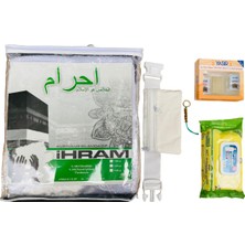 UltraMint Hac-Umre Ihram Seti: Takım, Para Kemeri, Sabun, Mendil, Tesbih