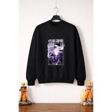 Petite Pati Jujutsu Kaisen  Sweatshirt (3 Iplik %100 Pamuk)