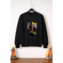 Petite Pati One Piece Luffy Sweatshirt (3 Iplik %100 Pamuk)