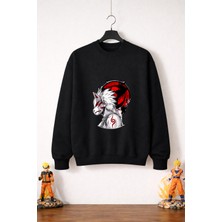 Petite Pati Naruto Sharingan  Sweatshirt (3 Iplik %100 Pamuk)