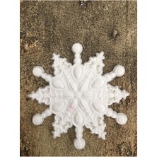 Yılbaşı Kar Tanesi Esnek Aplik NO:HS07 Ahşap, Mobilya Yenileme, Mobilya Süsleme 7X7CM