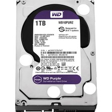 Wd 3.5 Purple 1tb 5400RPM 64MB Sata3 Güvenlik HDD WD10PURZ (7/24) (Ithalatçı)